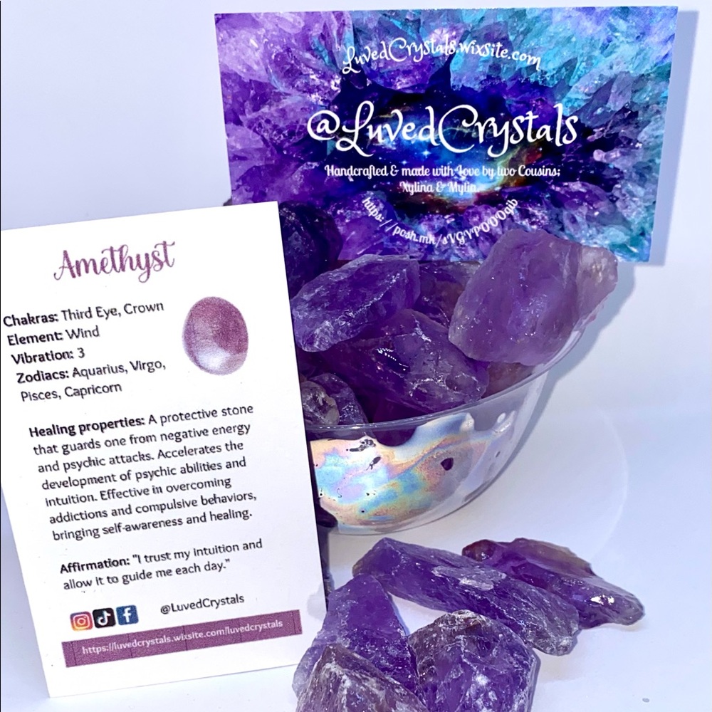 Natural Amethyst Crystal